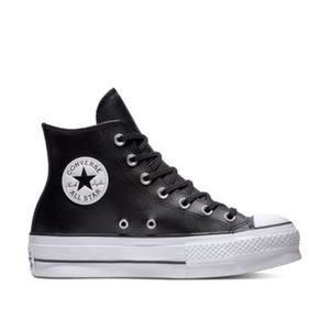 ✨LIKE NEW✨ Converse Platform Leather Sneakers